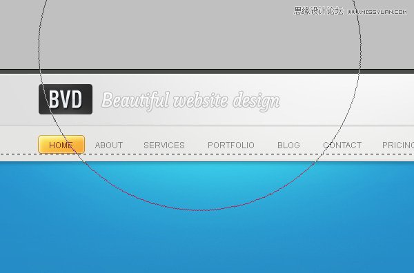 Photoshop从零开始设计漂亮的网页模板