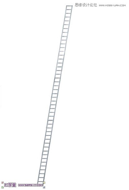 Photoshop合成在悬浮在空中的绿色大树