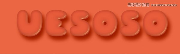 Photoshop制作可爱风格的糖果艺术字