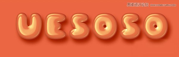 Photoshop制作可爱风格的糖果艺术字