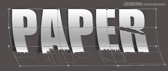 Photoshop设计贴纸效果的创意艺术字教程