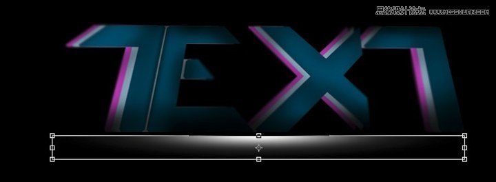 Photoshop制作抽象炫光的艺术字效果