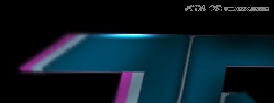 Photoshop制作抽象炫光的艺术字效果