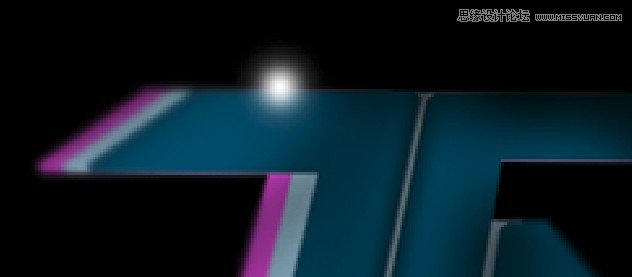 Photoshop制作抽象炫光的艺术字效果