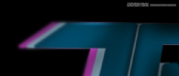 Photoshop制作抽象炫光的艺术字效果