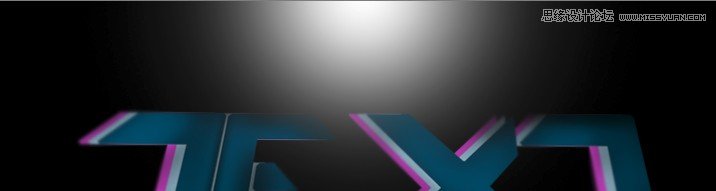 Photoshop制作抽象炫光的艺术字效果