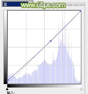 Photoshop调出外景美女照片唯美青色调