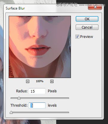 Photoshop使用纹理和笔刷制作抽象海报