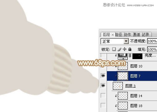 Photoshop绘制可爱风格的小海螺教程