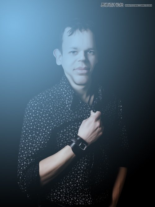 Photoshop巧用液化工具制作人物漫画效果