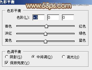 Photoshop调出花园美女淡淡的黄色调