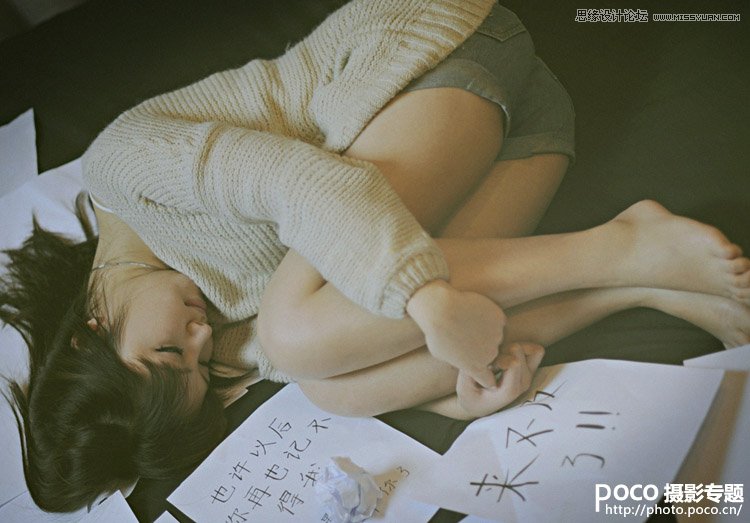 Photoshop制作室内人像照片淡雅效果图