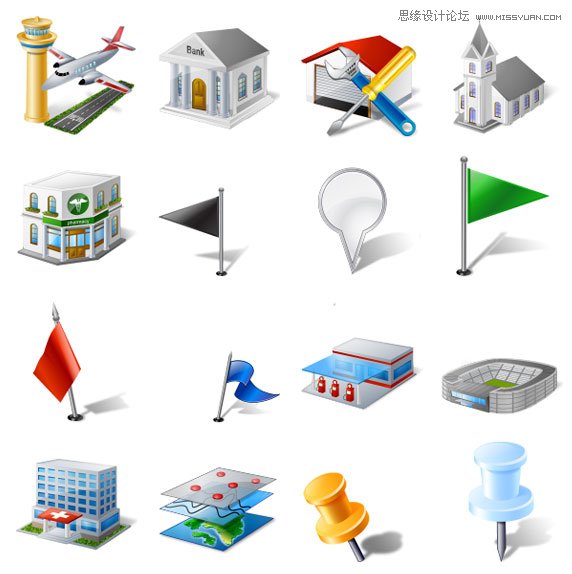 Photoshop绘制逼真的绿色地图