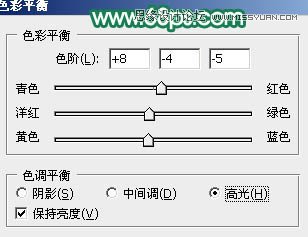 Photoshop使用通道替换调出美女青色效果