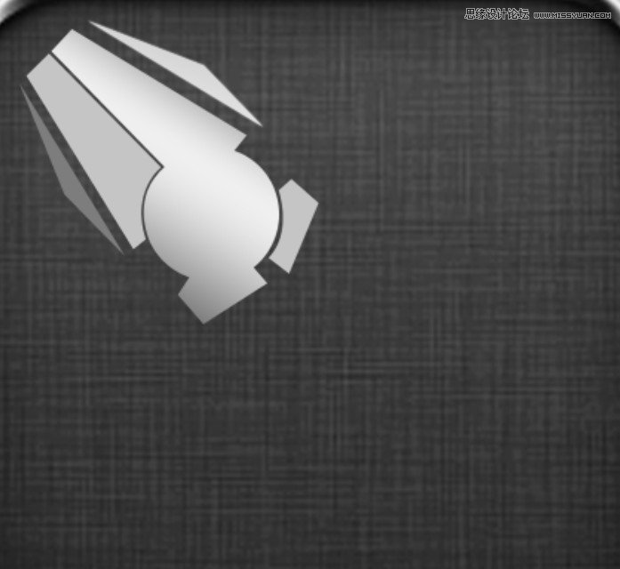 Photoshop制作金属质感的工具图标