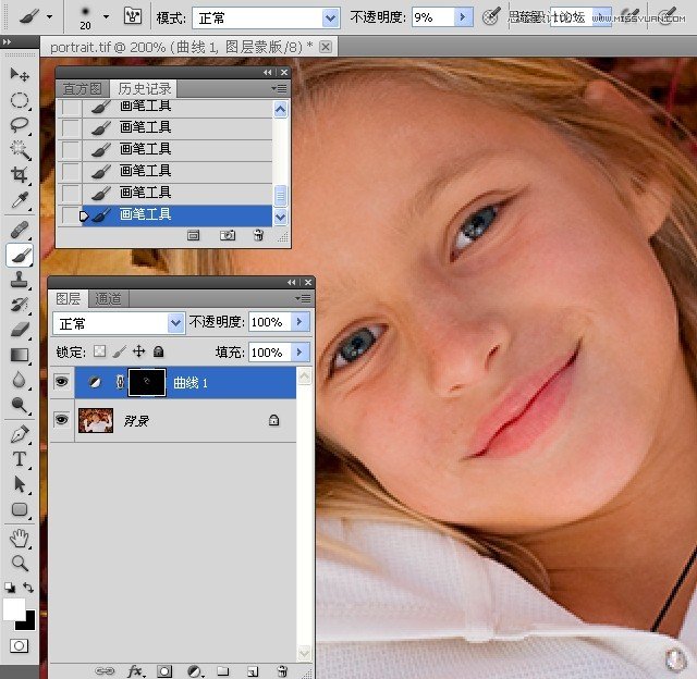 Photoshop解析人像修饰及润色工作流程