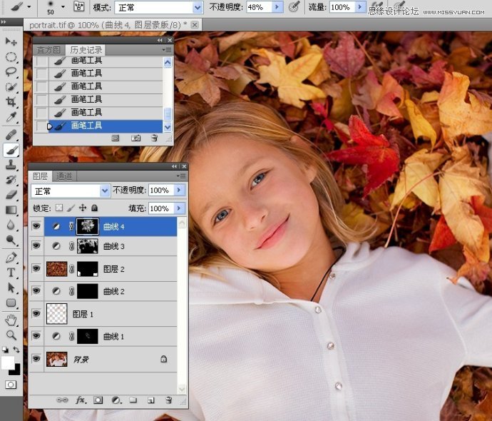 Photoshop解析人像修饰及润色工作流程