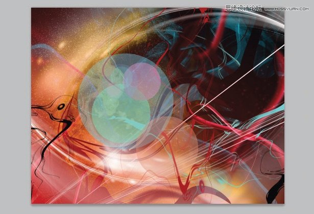 Photoshop绘制梦幻绚丽光线效果