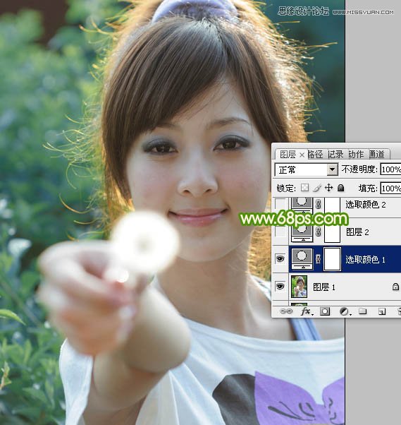 Photoshop使用通道抠出复杂的人物发丝