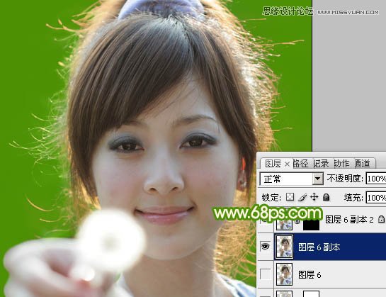 Photoshop使用通道抠出复杂的人物发丝