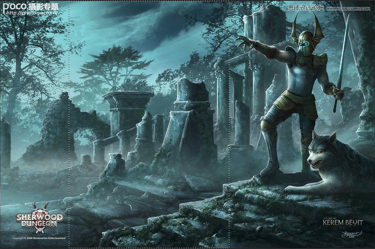 Photoshop解析网游平面摄影的后期制作