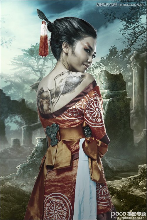 Photoshop解析网游平面摄影的后期制作