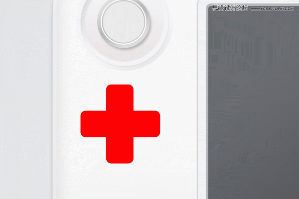 Photoshop绘制逼真的任天堂WII游戏机