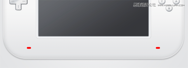 Photoshop绘制逼真的任天堂WII游戏机