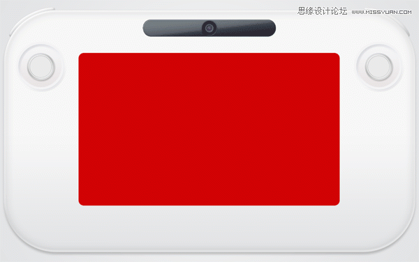 Photoshop绘制逼真的任天堂WII游戏机