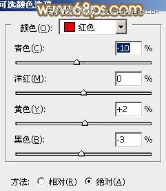 Photoshop调出草地上美女朦胧的淡黄色调