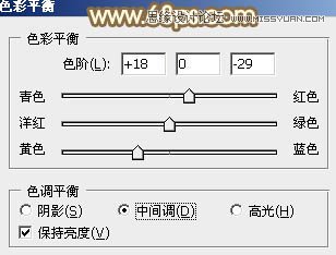 Photoshop调出草地上美女朦胧的淡黄色调