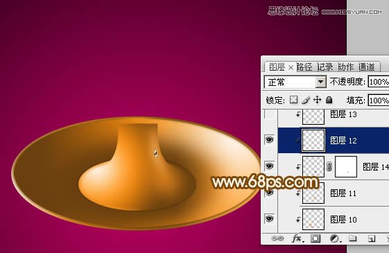 Photoshop绘制古典风格的煤油灯教程