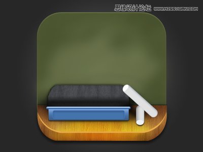 Photoshop鼠绘质感的立体APP图标教程