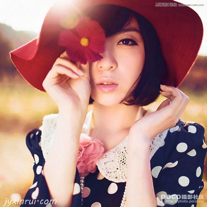Photoshop调出逆光美女照片柔美效果