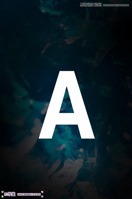 Photoshop设计蓝色发光效果的艺术字