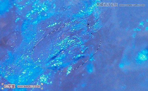 Photoshop设计蓝色发光效果的艺术字