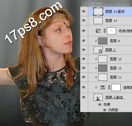 Photoshop设计万圣节正在施展魔法的女巫