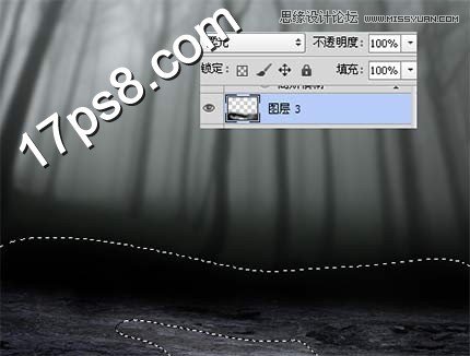 Photoshop设计万圣节正在施展魔法的女巫