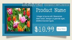 Photoshop设计国外木纹风格的网页模板