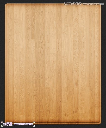 Photoshop设计国外木纹风格的网页模板