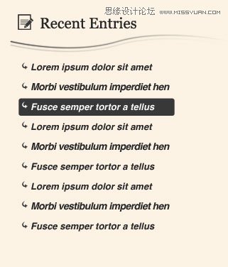 Photoshop设计黑色大气的网页模板