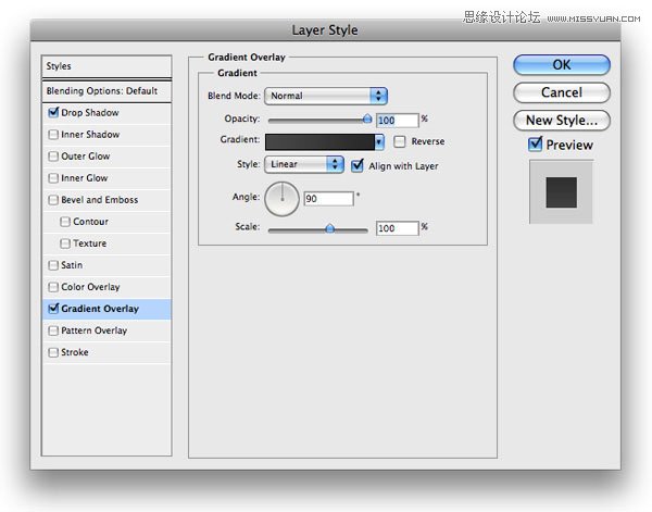 Photoshop设计黑色大气的网页模板