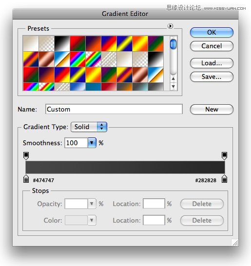 Photoshop设计黑色大气的网页模板