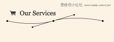 Photoshop设计黑色大气的网页模板