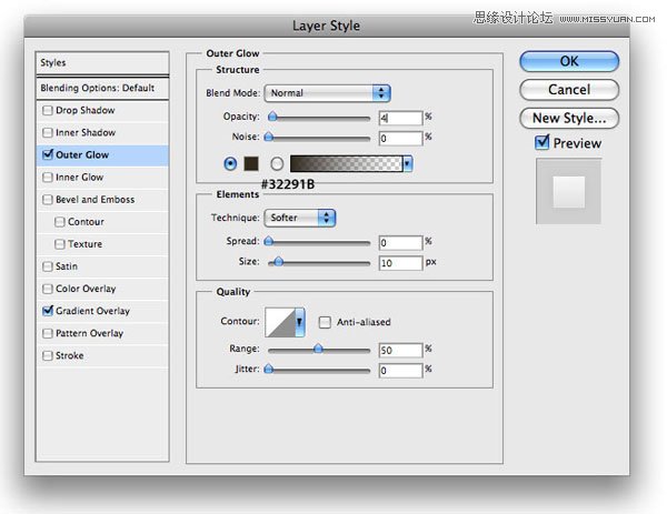 Photoshop设计黑色大气的网页模板