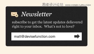 Photoshop设计黑色大气的网页模板