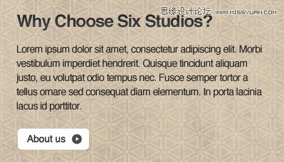 Photoshop设计黑色大气的网页模板