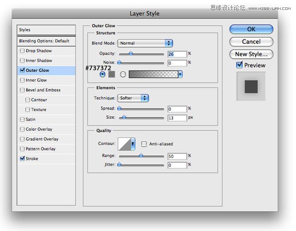 Photoshop设计黑色大气的网页模板