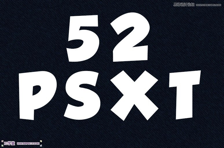 PhotoshopCS6设计非常逼真的牛仔字效