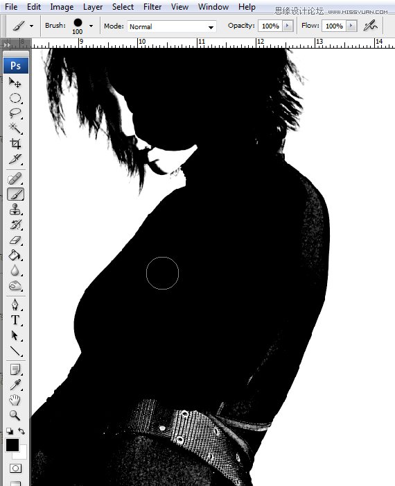 Photoshop合成Tron风格的科幻插图教程